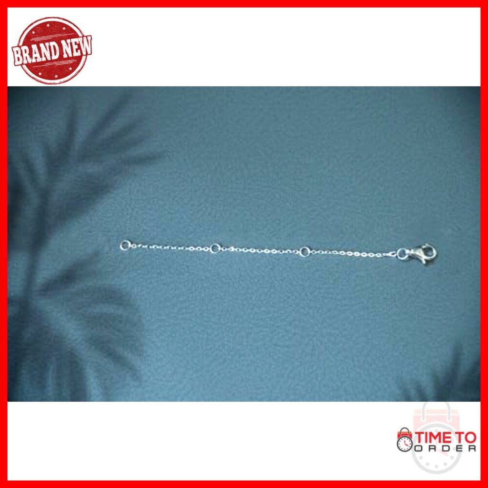 14k Solid Gold Adjustable Extension Chain Delicat… - image 2